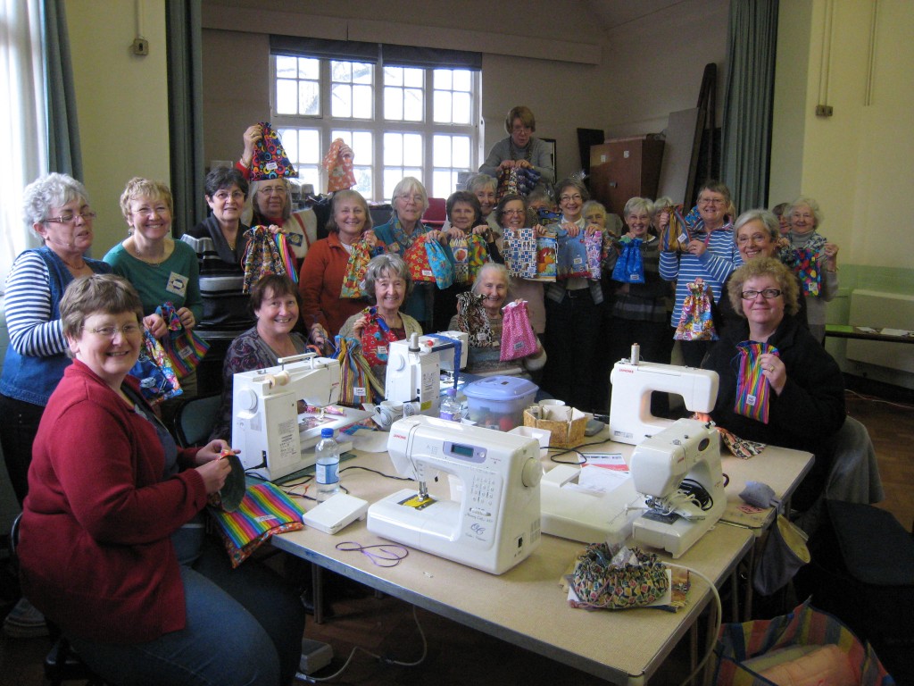 Ladies sewing group