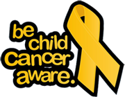 Be Child Cancer Aware logo